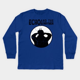 echo bunnymen tribute Kids Long Sleeve T-Shirt